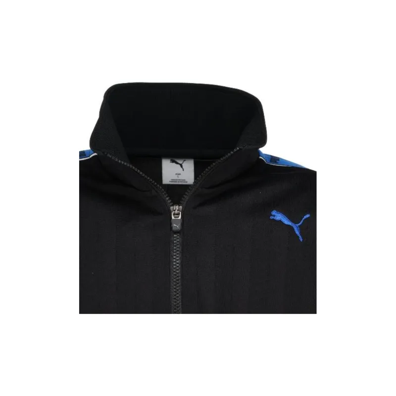 PUMA Knit SHADOW STRIPE Jackets & Coats Men's Black-3