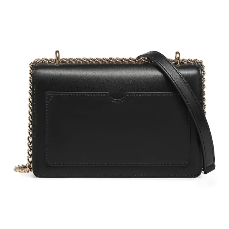 COOGI Split Cow Leather With Synthetic Leather Crossbody Bags Regular Women's Black/Ecru/Apricot/Pink-3