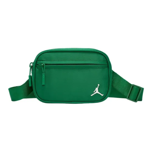 Jordan Recycled Nylon Shoulder Bag Unisex Pine Green