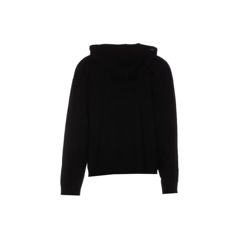 JW Anderson Logo Intarsia Knitted Hoodie-1