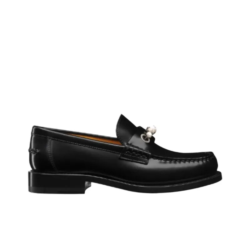 DIOR 2025 Spring And Summer Women's Clothing Collection Paris Loafers Women's Black-1