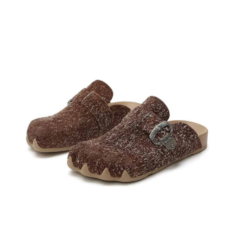 DAPHNE LAB Abrasion-Resistant Slip-Resistant Wrap-toe Slippers Women's-5
