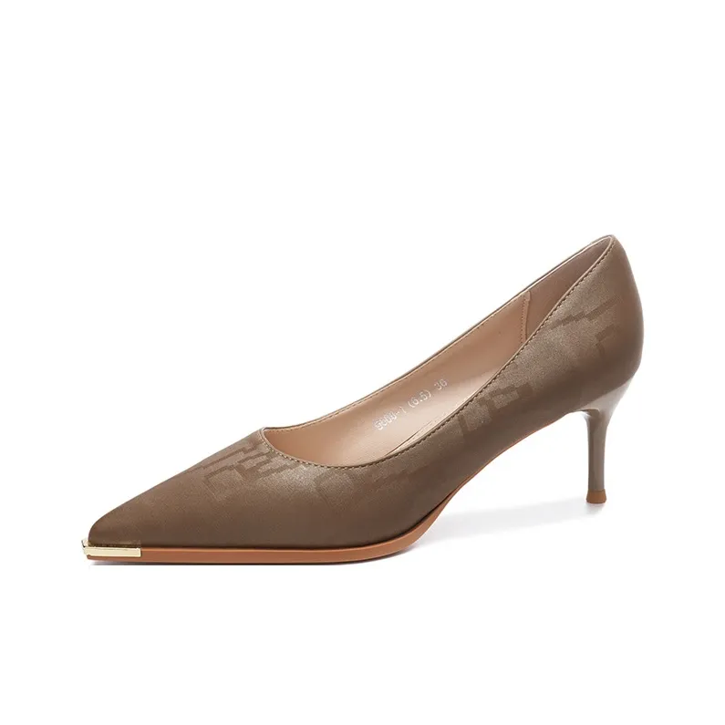 XIMO BULL Slim Heel High Heels Women's-2