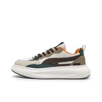 JKEM Anti Slip And Wear Resistant Height Increasing Low Top Casual Shoes Men's