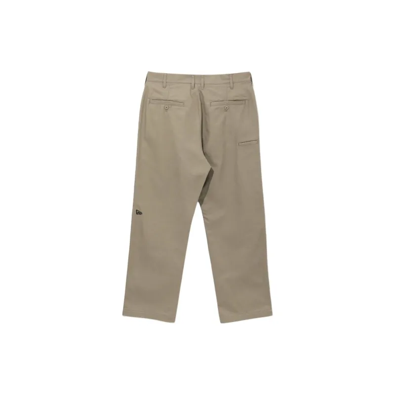 New Era Casual Pants Unisex Khaki-1