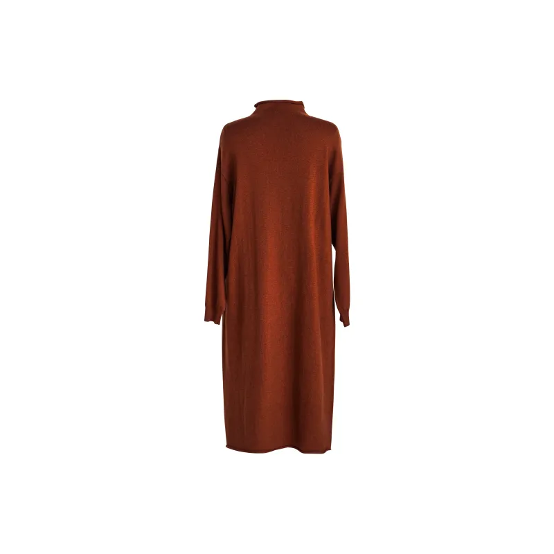 ROEYSHOUSE Long Sleeved Dresses Women's Caramel-1