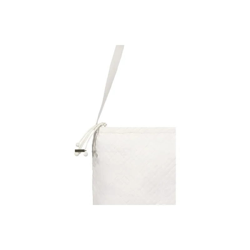 ISSEY MIYAKE Nylon Crossbody Bag, Shoulder Bag Women's White-3