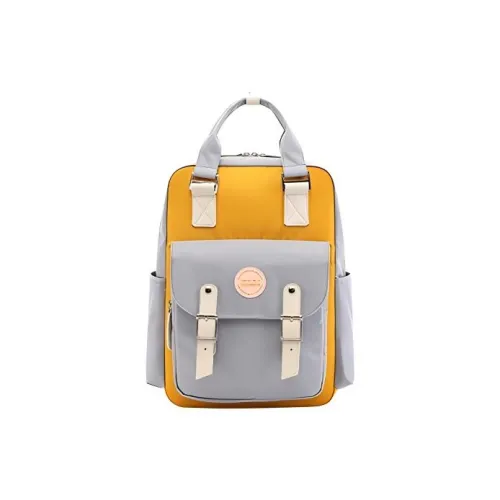 TINYAT Nylon Backpack Large Size Women's Orange