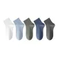 [5 Pack]White/Pine Green/Blue Gray/Cappuccino Blue/Ink Gray