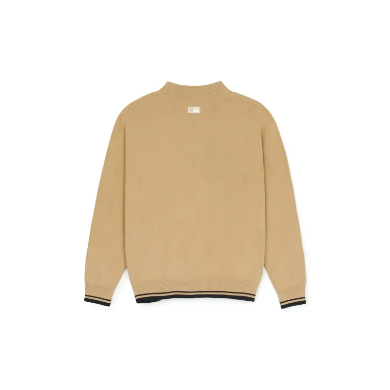 MLB Boston Red Sox Knitwear Unisex Apricot-1