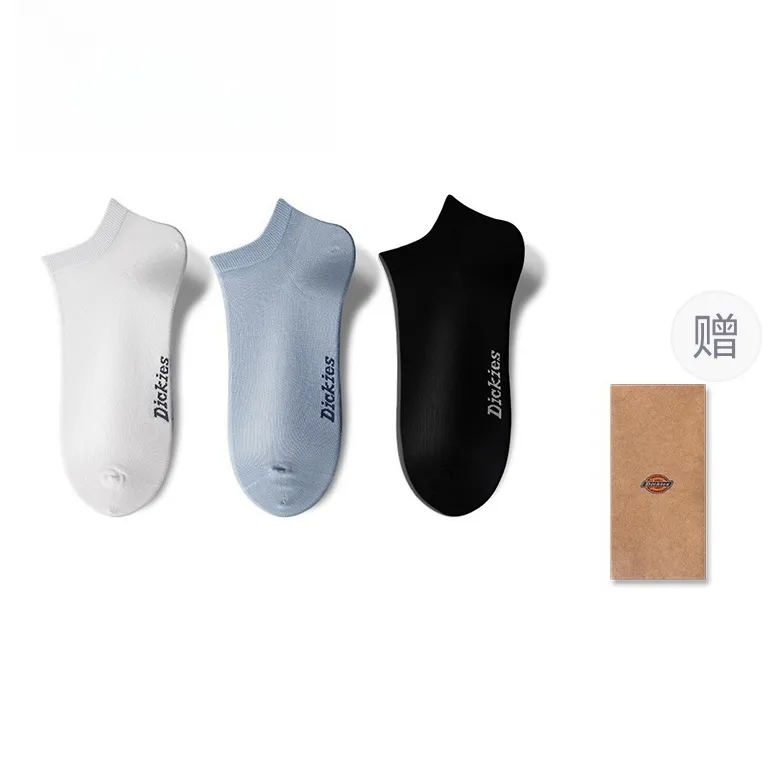 Dickies Minimalist Comfortable Versatile Fall And Winter Ankle Socks Men's-12