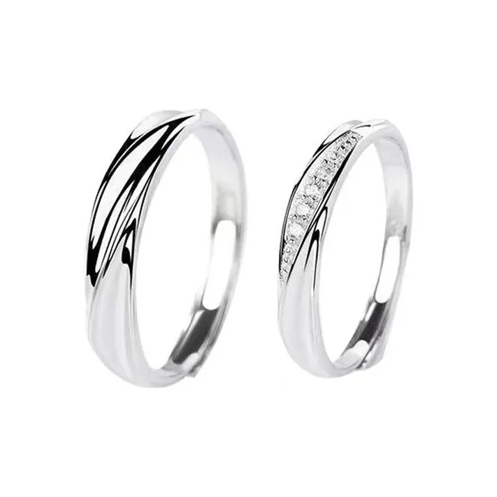 Regalrose 99 Silver Rings Unisex Silver-0
