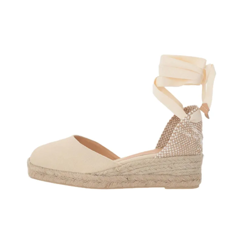 Castañer CARINA Casual Single Shoes Women's Ivory-0