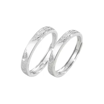 PHOENIXSILY 999 Fine Silver Rings Unisex