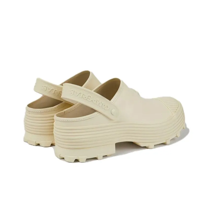 CAMPERLAB Traktori Closed Toe Slippers Unisex White-3