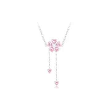 PRETTY DIARY Zircon Necklaces Women's
