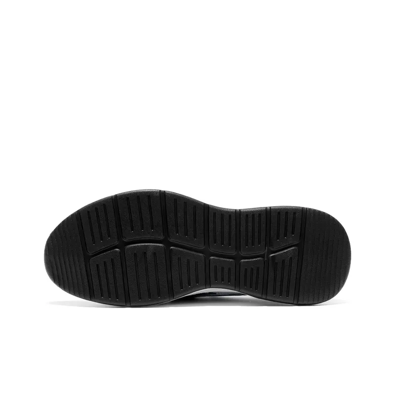 Spider King Anti Slip Wear Resistant Low Top Running Shoes Men's Black-9