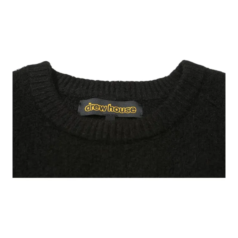 Drew House Letter Logo Series Sweaters Unisex Black-2