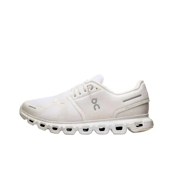 On Running Cloud 6 All White Women's