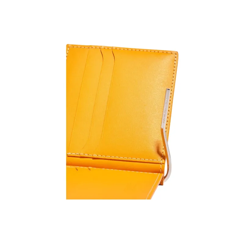GOYARD Saint-Thomas Canvas With Leather Wallet Unisex Yellow-3