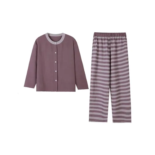 Kerener Pajama Set Women's Purple