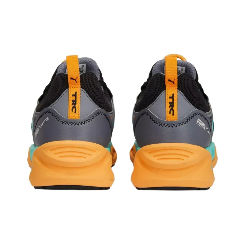 PUMA Trc Blaze Anti Slip Wear Resistant Low Top Casual Shoes Men's Black-4