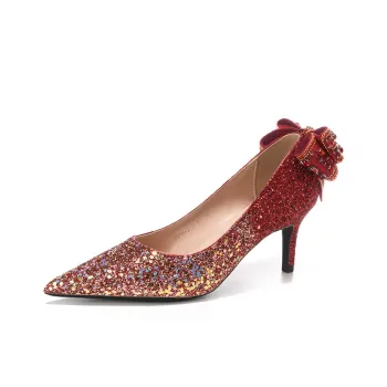 XIMO BULL Slim Heel High Heels Women's