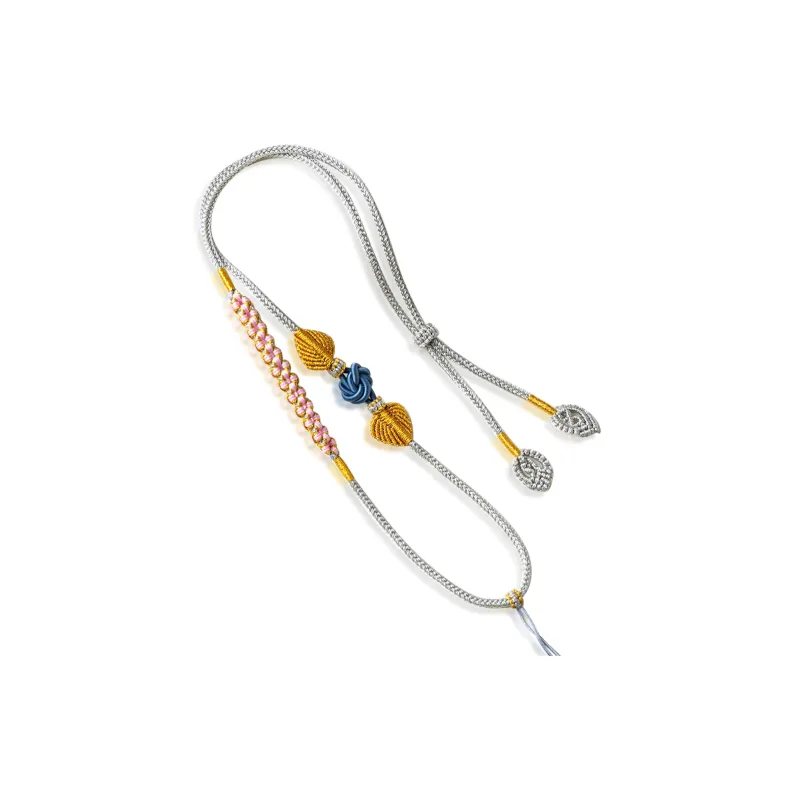 Moon Jewelry Braided String Necklaces Unisex-6