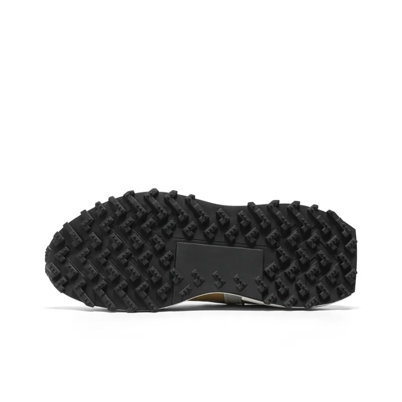 NAVIGARE Low Top Casual Shoes Men's White Yellow-5