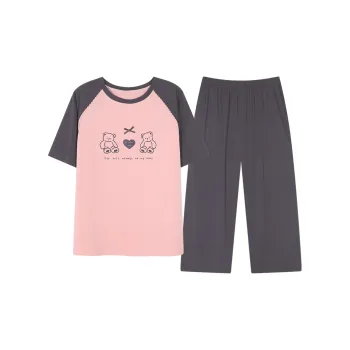 XIAFENYAN Pajama Set Women's Dark Gray