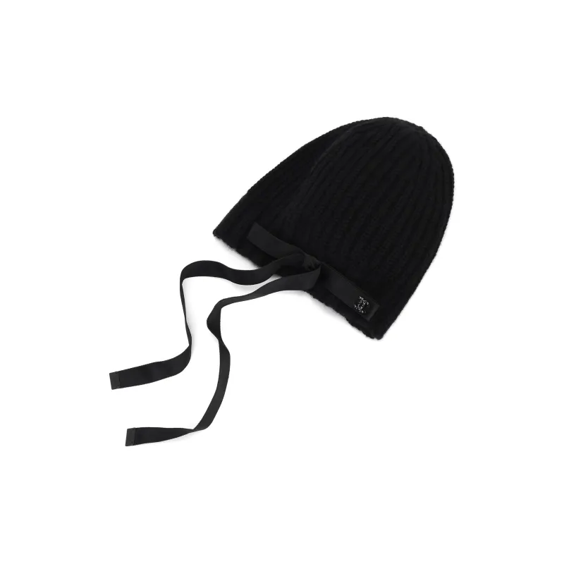 CHANEL Cashmere Hats & Caps Women's Black-1
