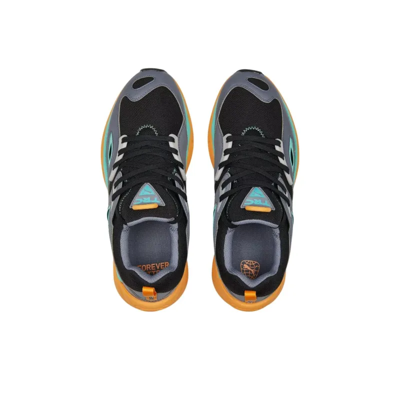 PUMA Trc Blaze Anti Slip Wear Resistant Low Top Casual Shoes Men's Black-3