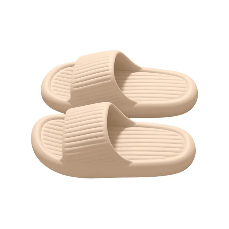 LUNNIFEIYA Squashy And Bouncy Feeling Slippers, Home Indoor Quiet Slip Resistant Platform, Odor Free EVA Home Slippers-8