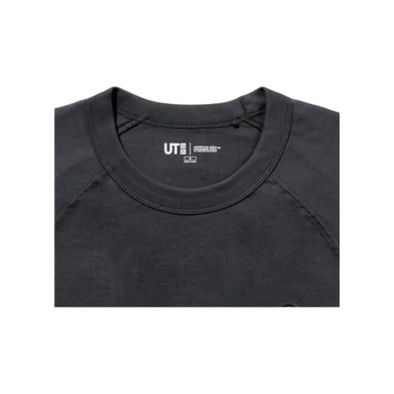 UNIQLO T Shirt Unisex Dark Gray-3