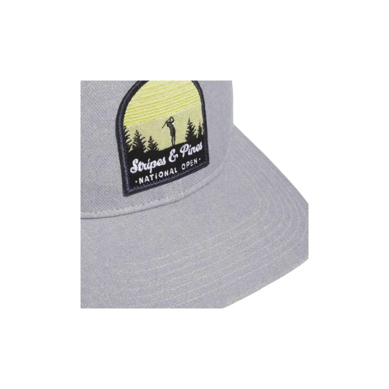 Adidas - Baseball Caps Men's Light Heather Gray-2