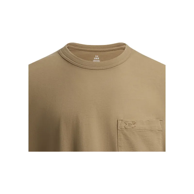 Under Armour Gradient WASH T Shirt Men's Suburban Wolf Brown-2