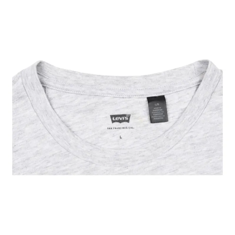 Levis T Shirts Men Gray-2