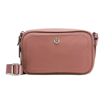 Lululemon Recycled Nylon Camera Bags Shoulder Bags Women's Rose Pink