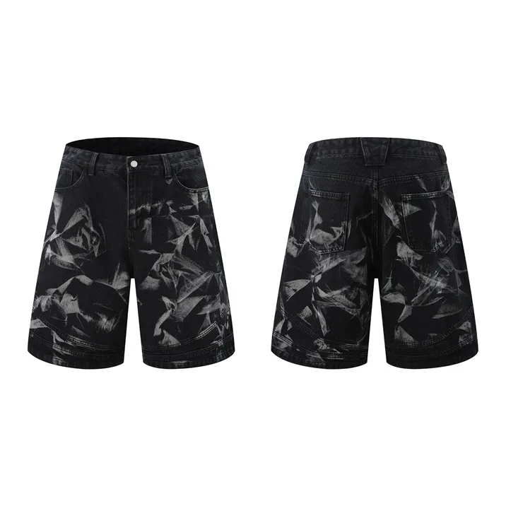 BEAR UNION Denim Shorts Unisex-9