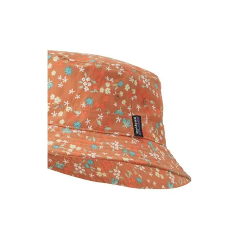 Patagonia Recycled Nylon Satin Bucket Hats Unisex Orange-1