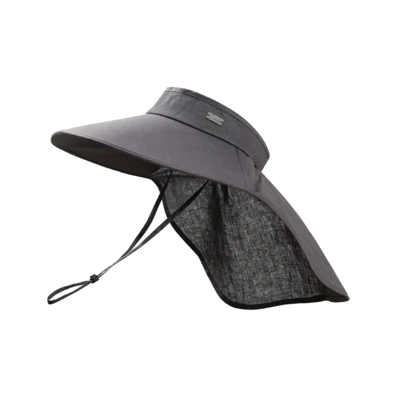 JIUMU Linen Sun Protection Hats Men's-4