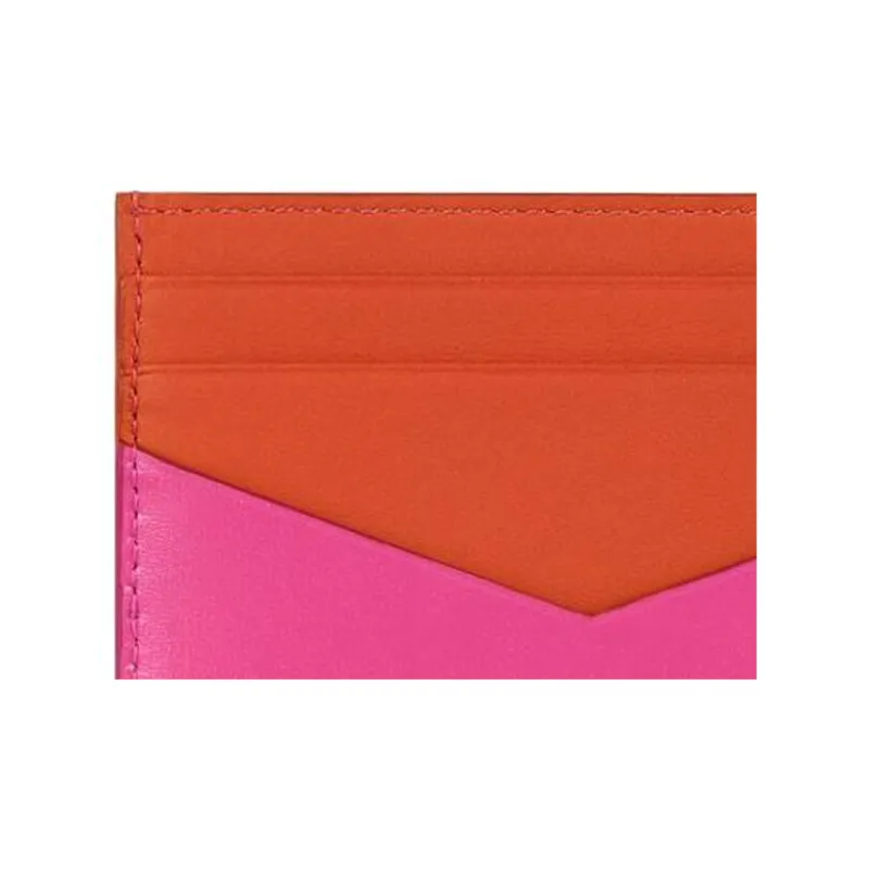 Givenchy Antigona Calfskin Card Holder Women's Neon Pink-2