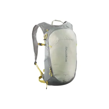 SALOMON Polyamide Outdoor Mountaineering Bag Backpack Unisex Gray & Green