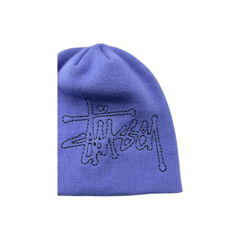 Stussy Acrylic Beanies Unisex Purple-4