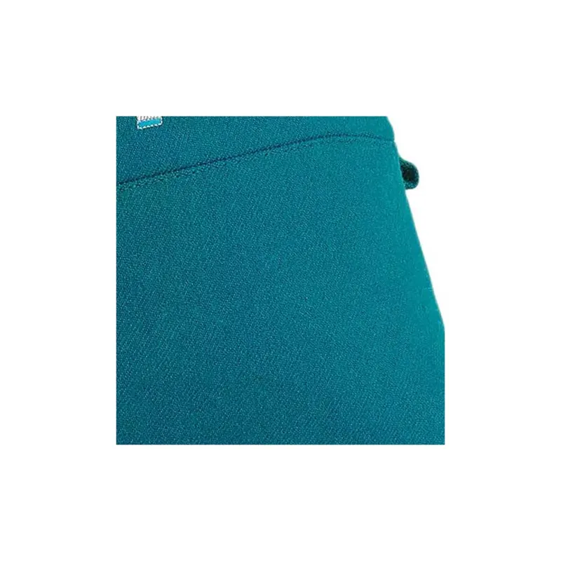 HERMES Bolide Wool Blended With Polyester Storage Bag Unisex Turquoise-2