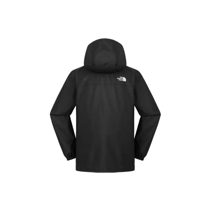 THE NORTH FACE Antora Hiking Water-Resistant Windproof Wear-Resistant Windbreaker Jacket Unisex Black-1