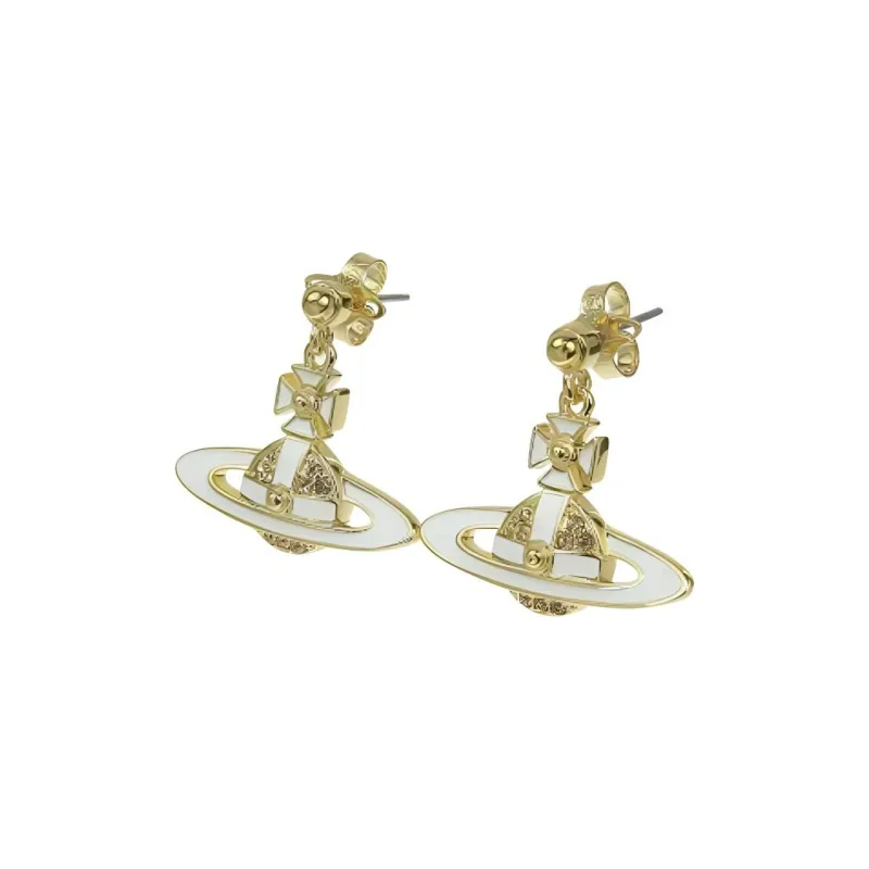 Vivienne Westwood Brass Earrings Women's Gold-0