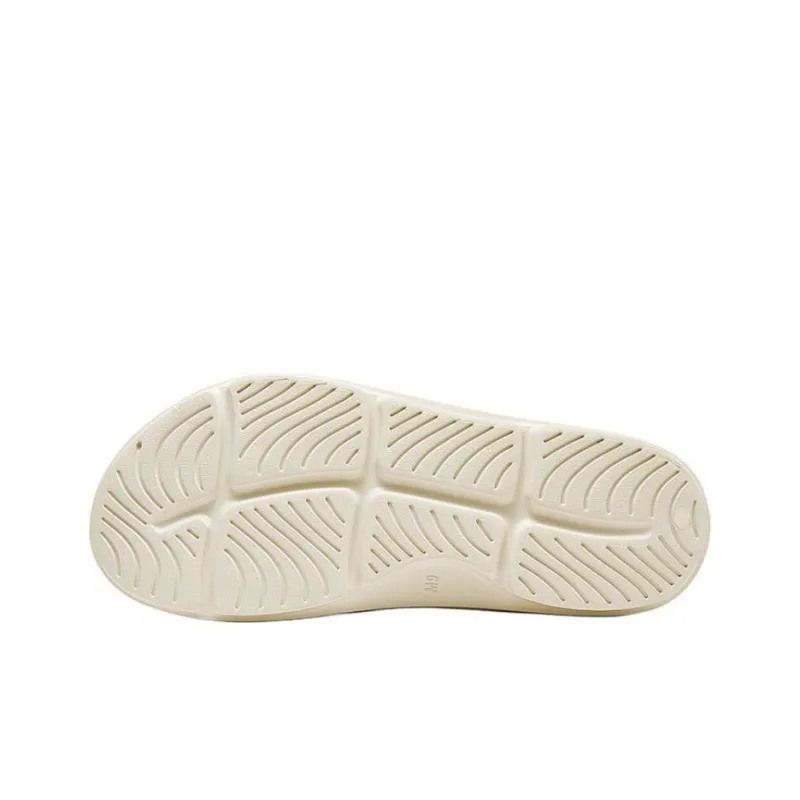 Skechers Relaxed Fit Abrasion-Resistant Slip-Resistant Flip Flops Men's Beige-3