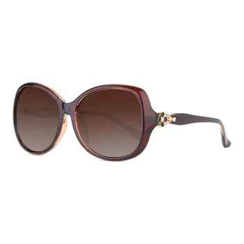 MT·MIT PC Metal Round Sunglasses Women's
