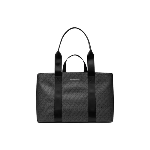 MICHAEL KORS COOPER Canvas Tote Bag Shopping Bag Handbag Men's Black